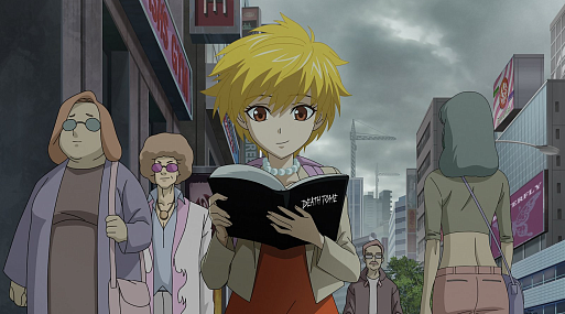 «Симпсоны» сделали аниме-пародию на «Тетрадь смерти» к Хэллоуину