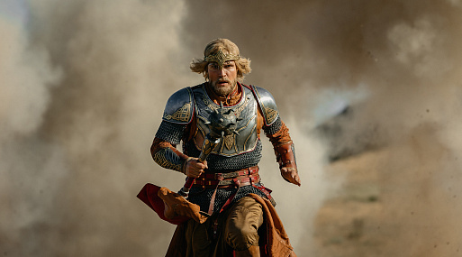 Кирилл Зайцев на свежих кадрах со съёмок фильма «Финист. Первый богатырь»