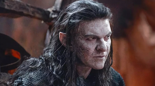 Сэм Хэзелдайн в образе правителя орков на кадрах «Колец власти»