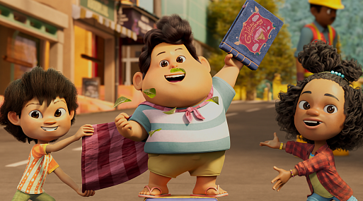 Новые кадры анимационного приключения «Джамбо и маленькое привидение»