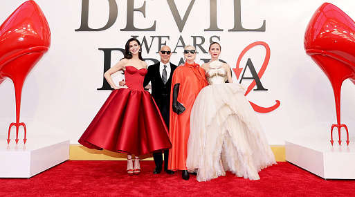 Звёзды «Дьявол носит Prada 2» на мировой премьере в Нью-Йорке: фото