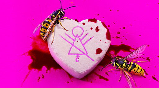 Любуемся якрим постером «Шершней» в честь грядущего Дня всех влюблённых