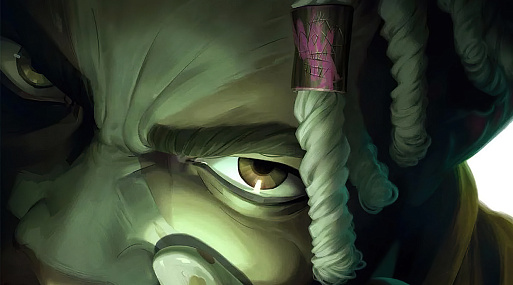 Экко на новом постере «Аркейн»