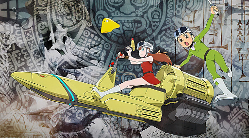 Вышел трейлер аниме «Патруль времени Бона»