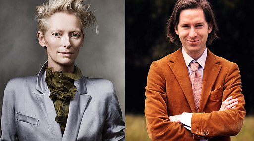 Тильда Суинтон снимется в следующем фильме Уэса Андерсона (опять)