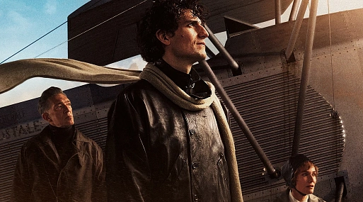 Венсан Кассель и Луи Гаррель на новом постере драмы «Сент-Экзюпери»