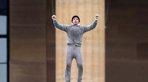 «Рокки — это я»: Итальянец-оборванец на съёмках культовой сцены