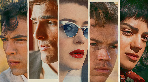 Джейкоб Элорди и Дэйзи Эдгар-Джонс на первом постере драмы «На быстрых лошадях»