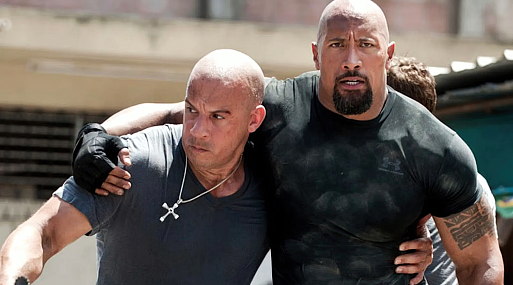 Вин Дизель жаждет воссоединения со Скалой в «Форсаже 11»