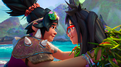 Лучшие подруги попадают на «Потерянный остров» в трейлере мультфильма от DreamWorks