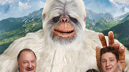 «сНежный человек» знакомится с людьми на новых кадрах семейного фэнтези