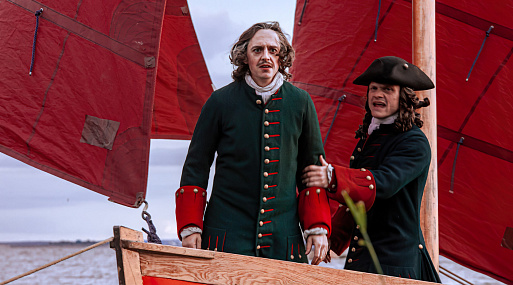 Константин Плотников на первых кадрах сериала «Пётр I»