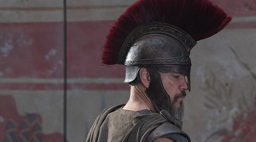 Мэтт Дэймон на первом кадре «Одиссеи» Кристофера Нолана