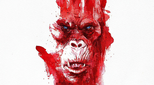 Новый король монстров на свежем постере фильма  «Годзилла и Конг: Новая империя»