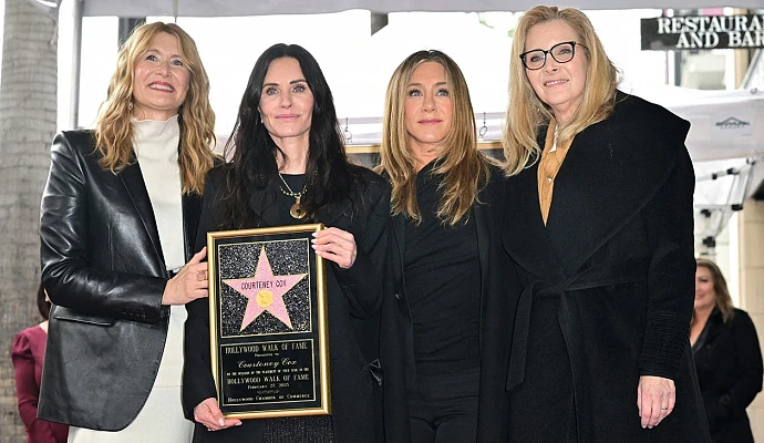 Кортни Кокс получила звезду на «Аллее славы» в Голливуде