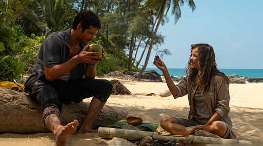 Дилан О’Брайен и Рэйчел Макадамс на новом кадре фильма «Пришлите помощь» Сэма Рэйми