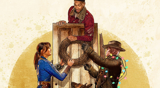 Праздничные постеры второго сезона Fallout