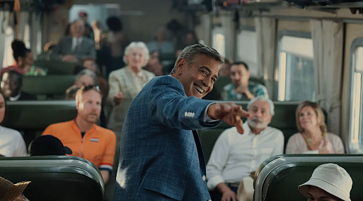 Джордж Клуни и Адам Сэндлер на свежих кадрах «Джея Келли»