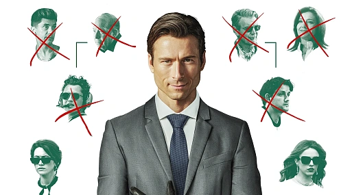 Глен Пауэлл в дублированном трейлере чёрной комедии «Наследник»