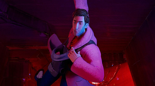 Опубликован концепт-арт с Питером Б. Паркером из «Через вселенные»