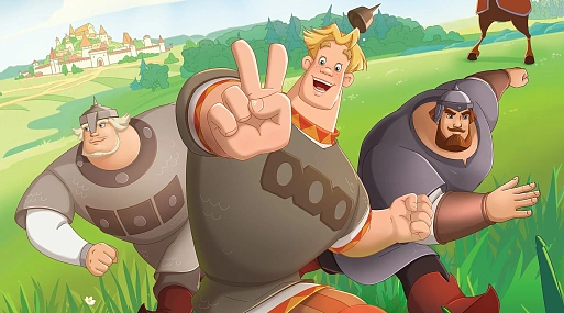 Молодые удальцы в трейлере мультфильма «Три богатыря. Ни дня без подвига 2»