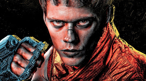 Билл Скарсгард готовится к бою на постерах фильма «Пацан против всех»