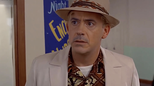 Роберт Дауни-младший и Том Холланд стали героями фильма «Назад в будущее»