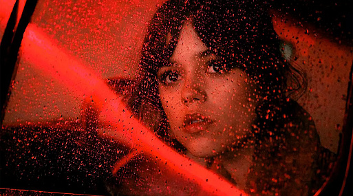 Дженна Ортега, Барри Кеоган и The Weeknd на кадрах фильма Hurry Up Tomorrow