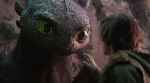 Встреча Иккинга и Беззубика в новом ролике live-action версии «Как приручить дракона»