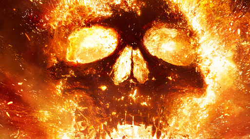 Огненный постер «Пункта назначения: Кровные узы»