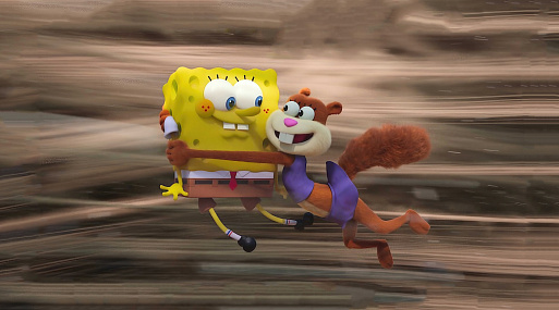 Губка Боб и Сэнди отправляются спасать Бикини-Боттом